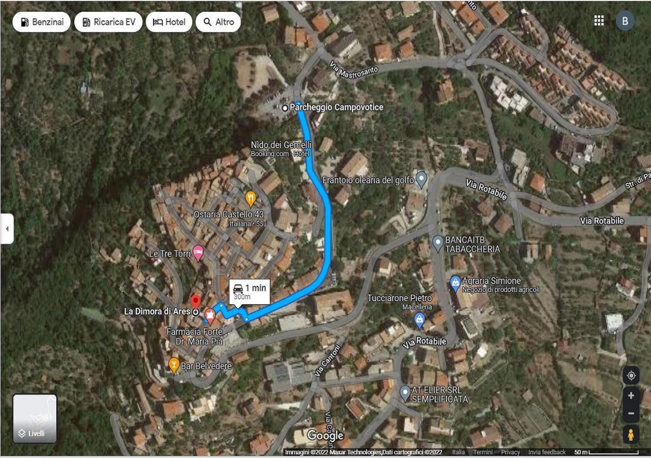 La Dimora Di Ares Villa ฟอร์เมีย ภายนอก รูปภาพ